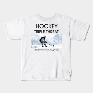 Hockey Slogan Kids T-Shirt